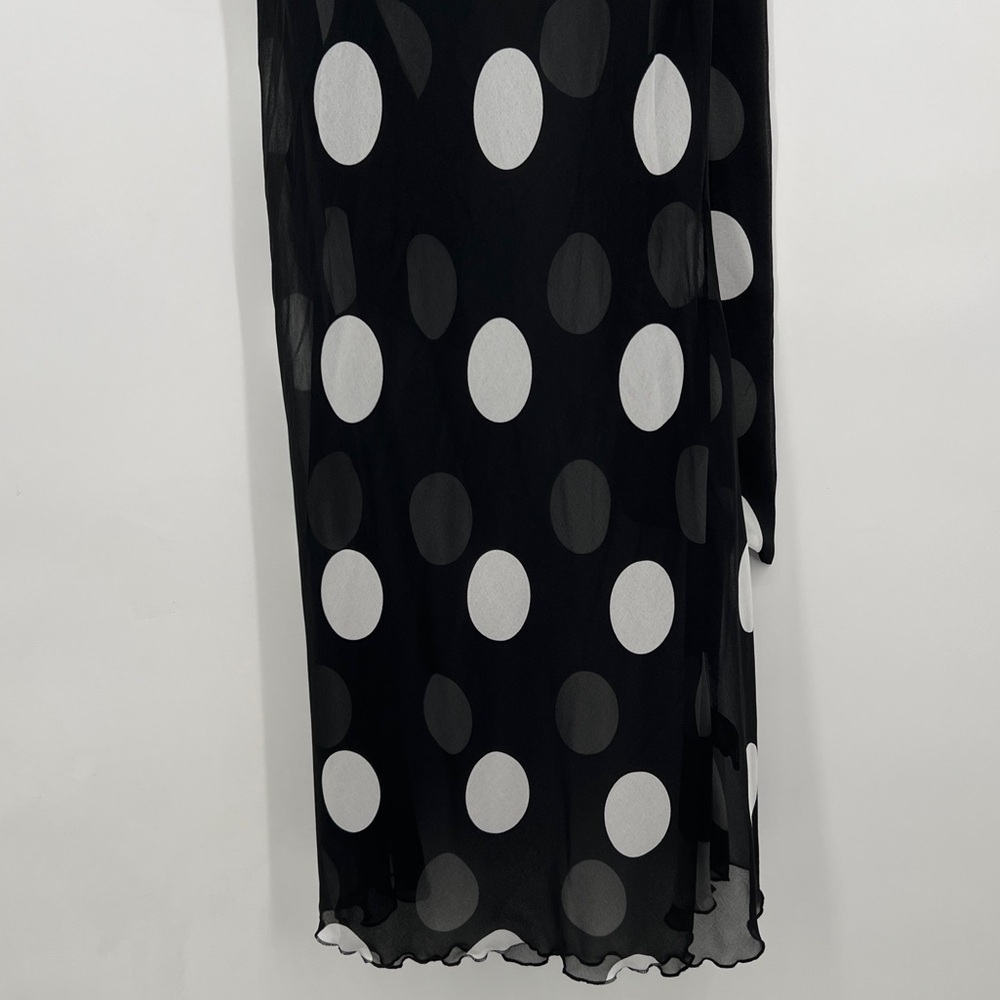 RARE For Love and Lemons Justina Sheer Maxi Gown Maxi xs NWT - Picture 7 of 8